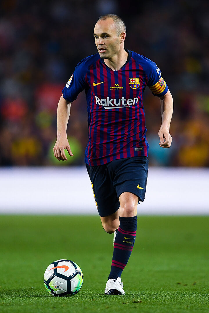 Barcelona 2018-19 Home Shirt Iniesta #8 Tribute Match (Brand New) (M)
